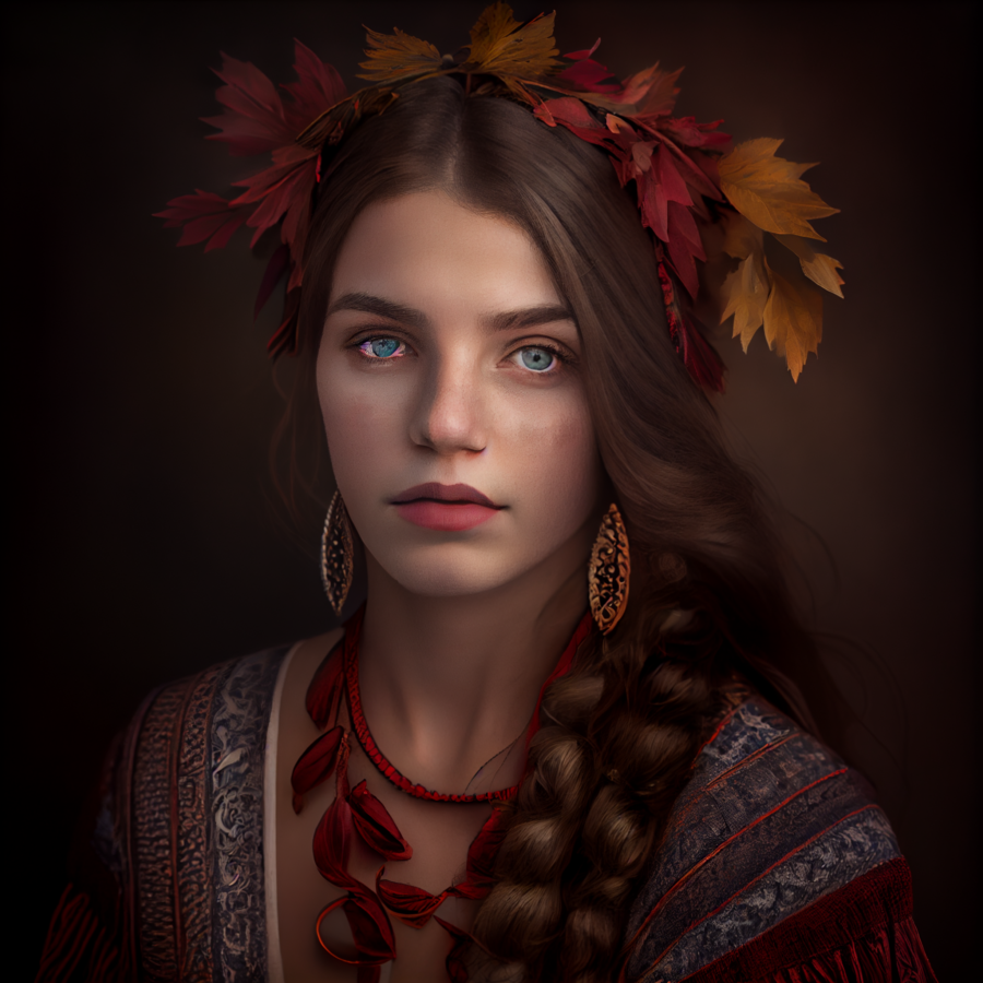 Portrait of November - Arcadia Images